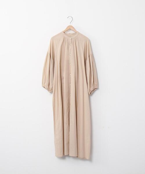 coen（コーエン）の「【WEB限定カラー】インドコットンワンピース#（ワンピース・レディース・ホワイト/ベージュ/ネイビー/イエロー/ブラック/ダークブラウン/その他/ダークグリーン・FREE）」の16枚目の写真