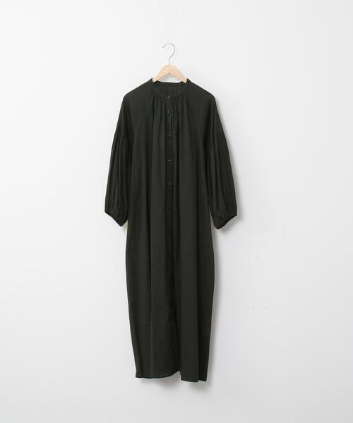 coen（コーエン）の「【WEB限定カラー】インドコットンワンピース#（ワンピース・レディース・ホワイト/ベージュ/ネイビー/イエロー/ブラック/ダークブラウン/その他/ダークグリーン・FREE）」の14枚目の写真