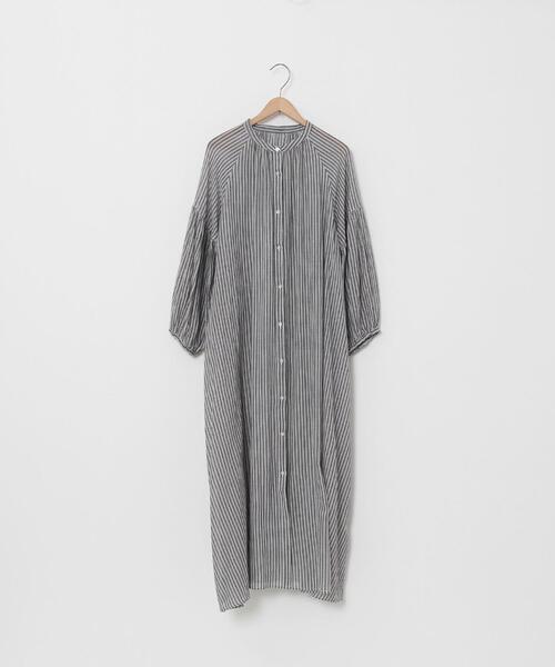 coen（コーエン）の「【WEB限定カラー】インドコットンワンピース#（ワンピース・レディース・ホワイト/ベージュ/ネイビー/イエロー/ブラック/ダークブラウン/その他/ダークグリーン・FREE）」の9枚目の写真