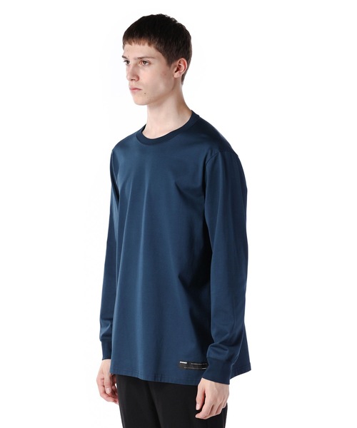 ATTACHMENT（アタッチメント）の「60/2//ギザシルキー天竺 クルーネックL/S（Tシャツ/カットソー・メンズ・ホワイト/ライトグレー/ダークグレー/ダークグリーン/オレンジ・1/2/3）」の11枚目の写真