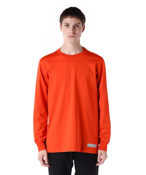 ATTACHMENT（アタッチメント）の「60/2//ギザシルキー天竺 クルーネックL/S（Tシャツ/カットソー・メンズ・ホワイト/ライトグレー/ダークグレー/ダークグリーン/オレンジ・1/2/3）」の22枚目の写真