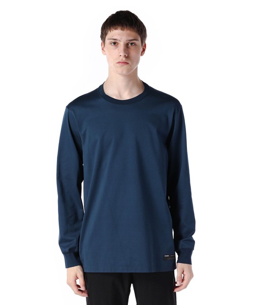 ATTACHMENT（アタッチメント）の「60/2//ギザシルキー天竺 クルーネックL/S（Tシャツ/カットソー・メンズ・ホワイト/ライトグレー/ダークグレー/ダークグリーン/オレンジ・1/2/3）」の21枚目の写真