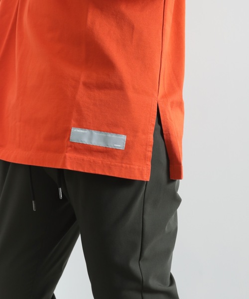 ATTACHMENT（アタッチメント）の「60/2//ギザシルキー天竺 クルーネックL/S（Tシャツ/カットソー・メンズ・ホワイト/ライトグレー/ダークグレー/ダークグリーン/オレンジ・1/2/3）」の8枚目の写真