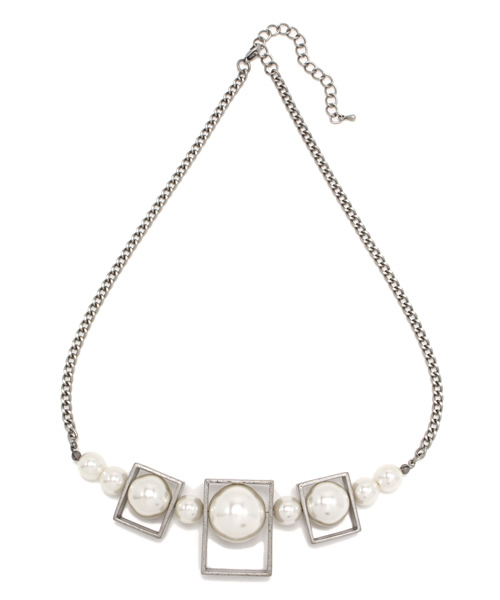 mystic（ミスティック）の「ボックスインパールNEC（ネックレス・レディース・ゴールド/シルバー・ﾌﾘ-）」の2枚目の写真