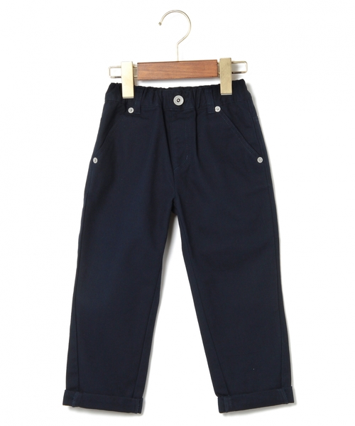 green label relaxing（グリーンレーベルリラクシング）の「【KIDS】 カラー テーパードパンツ フルレングス（その他パンツ・キッズ・ケリー/モカ/ネイビー・105/95/135/125/115）」の3枚目の写真