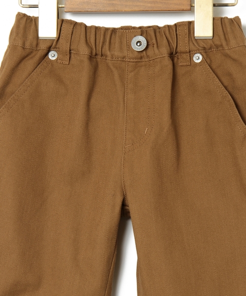 green label relaxing（グリーンレーベルリラクシング）の「【KIDS】 カラー テーパードパンツ フルレングス（その他パンツ・キッズ・ケリー/モカ/ネイビー・105/95/135/125/115）」の5枚目の写真