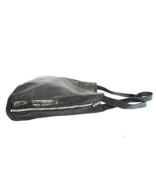 ブランド古着】サイドジップレザートートバッグ（トートバッグ 