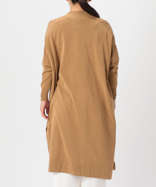 Liesse（リエス）の「コットンナイロンロングカーディガン（カーディガン/ボレロ・レディース・ベージュ/ネイビー/ピンク系その他・FREE）」の5枚目の写真