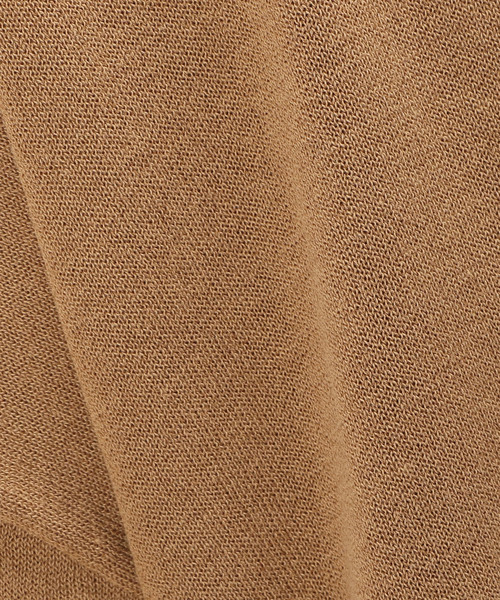 Liesse（リエス）の「コットンナイロンロングカーディガン（カーディガン/ボレロ・レディース・ベージュ/ネイビー/ピンク系その他・FREE）」の9枚目の写真