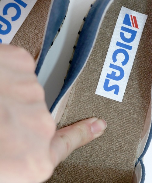 DICAS（ディカス）の「【DICAS/ディカス】ST:SEPARATE SHOES エスパドリーユシューズ（スリッポン・レディース・ブルー/ブラック/キャメル・37/36/38）」の9枚目の写真