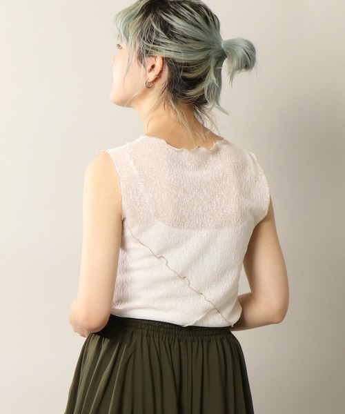 シェリエ　ノースリーブ TOPS – shéller / シェリエ