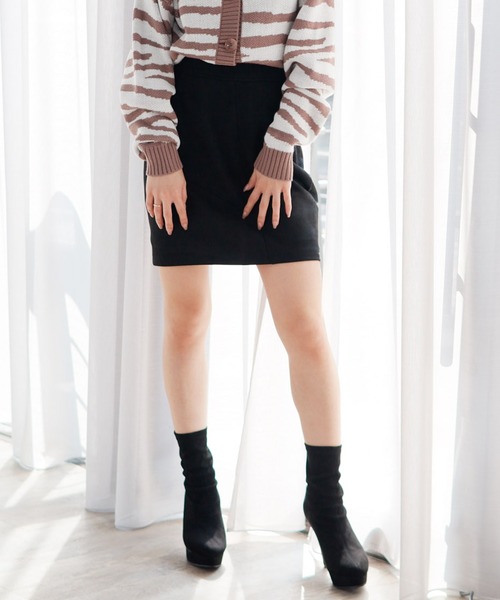 セール アシメスリットスエードスカート スカート Lipservice リップサービス のファッション通販 Zozotown