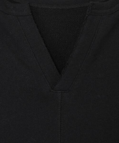 coen（コーエン）の「USAコットンオーガニックコットンミックス裏毛スウェットスキッパー（スウェット・レディース・ナチュラル/ブラック/マスタード・FREE）」の19枚目の写真