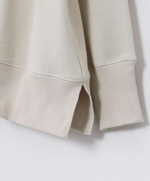 coen（コーエン）の「USAコットンオーガニックコットンミックス裏毛スウェットスキッパー（スウェット・レディース・ナチュラル/ブラック/マスタード・FREE）」の22枚目の写真