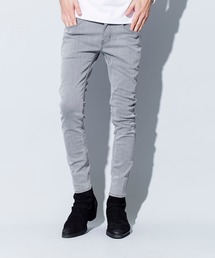 【NO ID.】Stretch Denim Warm Skinny Pants / ストレッチ デニム ウォーム スキニー パンツ