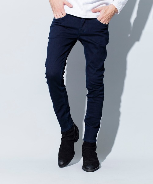 NO ID.（ノーアイディ）の「【NO ID.】Stretch Denim Warm Skinny Pants / ストレッチ デニム ウォーム スキニー パンツ（デニムパンツ・メンズ・ブラック/グレー/インディゴブルー/ブルー系その他・1/2/3）」の14枚目の写真
