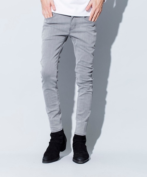 NO ID.（ノーアイディ）の「【NO ID.】Stretch Denim Warm Skinny Pants / ストレッチ デニム ウォーム スキニー パンツ（デニムパンツ・メンズ・ブラック/グレー/インディゴブルー/ブルー系その他・1/2/3）」の17枚目の写真