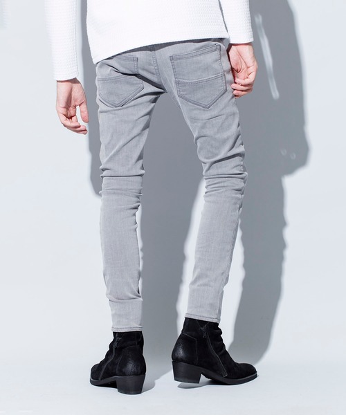 NO ID.（ノーアイディ）の「【NO ID.】Stretch Denim Warm Skinny Pants / ストレッチ デニム ウォーム スキニー パンツ（デニムパンツ・メンズ・ブラック/グレー/インディゴブルー/ブルー系その他・1/2/3）」の19枚目の写真