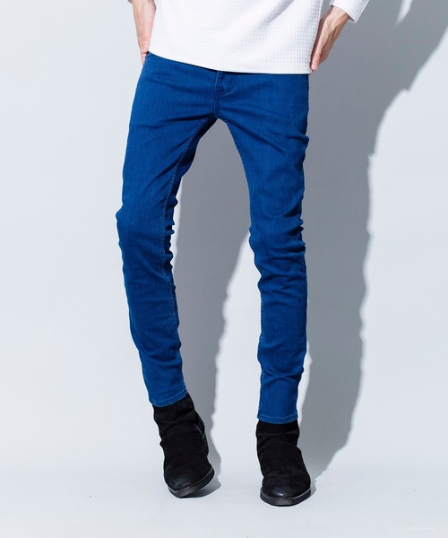 NO ID.（ノーアイディ）の「【NO ID.】Stretch Denim Warm Skinny Pants / ストレッチ デニム ウォーム スキニー パンツ（デニムパンツ・メンズ・ブラック/グレー/インディゴブルー/ブルー系その他・1/2/3）」の20枚目の写真