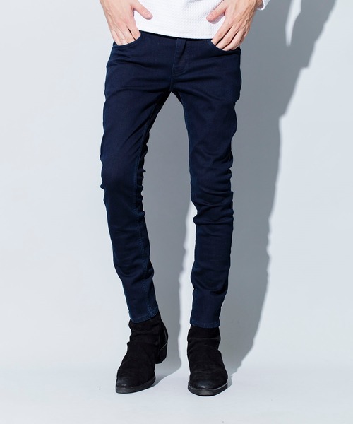 NO ID.（ノーアイディ）の「【NO ID.】Stretch Denim Warm Skinny Pants / ストレッチ デニム ウォーム スキニー パンツ（デニムパンツ・メンズ・ブラック/グレー/インディゴブルー/ブルー系その他・1/2/3）」の21枚目の写真