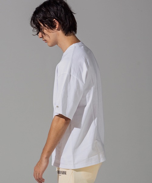 Mark Gonzales(マーク・ゴンザレス)の「Mark Gonzales(マーク ゴンザレス)ロゴ刺繍Tシャツ(Tシャツ/カットソー・メンズ・ホワイト/ブラック・M/L/XL)」の3枚目の写真