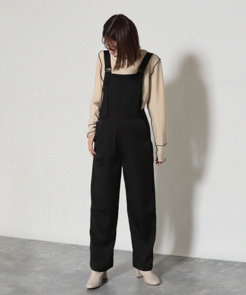 Cheek（チーク）の「抗菌加工配色メローTOPS（Tシャツ/カットソー・レディース・ブラック/グリーン/アイボリー・MEDIUM）」の17枚目の写真