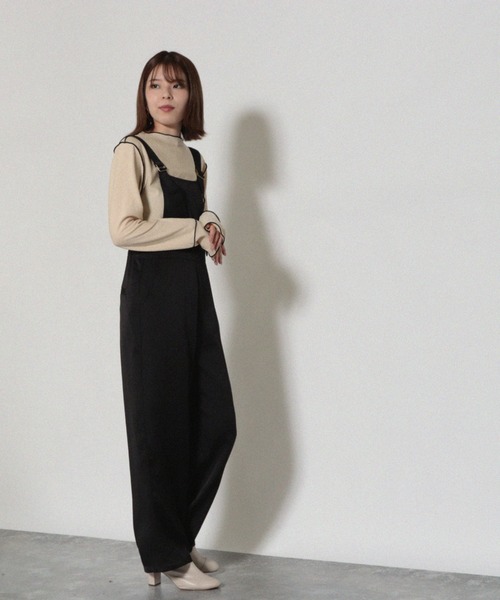 Cheek（チーク）の「抗菌加工配色メローTOPS（Tシャツ/カットソー・レディース・ブラック/グリーン/アイボリー・MEDIUM）」の18枚目の写真