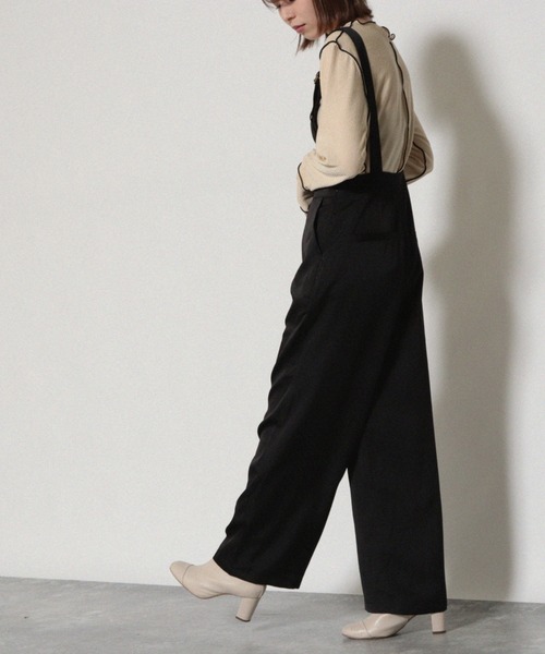 Cheek（チーク）の「抗菌加工配色メローTOPS（Tシャツ/カットソー・レディース・ブラック/グリーン/アイボリー・MEDIUM）」の13枚目の写真