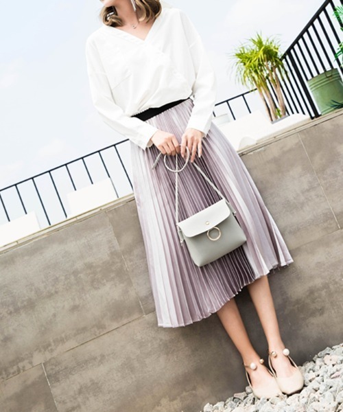 yuue' ( wear )（ユーイ）の「リングスクエア ミニショルダーバッグ（ショルダーバッグ・レディース・ブラック/ピンク/ライトベージュ・FREE）」の12枚目の写真