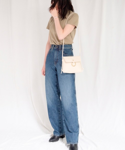 yuue' ( wear )（ユーイ）の「リングスクエア ミニショルダーバッグ（ショルダーバッグ・レディース・ブラック/ピンク/ライトベージュ・FREE）」の22枚目の写真