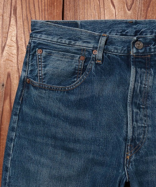 LEVI'S VINTAGE CLOTHING（リーバイスビンテージクロージング）の「LEVI'S(R) VINTAGE CLOTHING 1955 501(R) JEANS THE BIG DEAL（デニムパンツ・メンズ・インディゴブルー・W28 L32/W29 L32/W30 L32/W31 L32/W32 L32/W33 L32/W34 L32/W36 L32）」の4枚目の写真