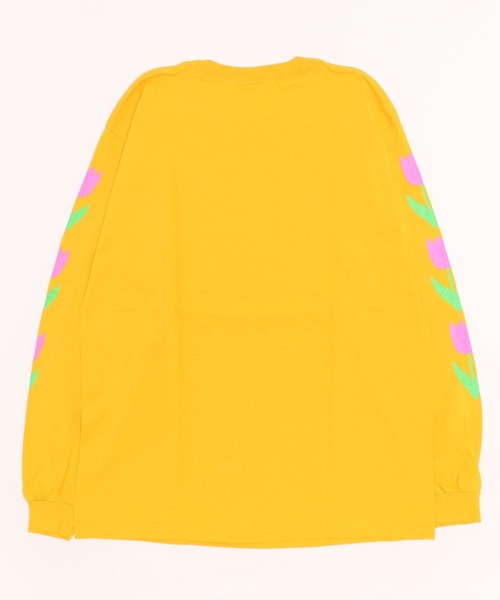 LABRAT（ラブラット）の「Editorial Magazine　"Tulip" L/S Tee（Tシャツ/カットソー・メンズ・ブラック/グレー/イエロー・LARGE/X-LARGE）」の6枚目の写真