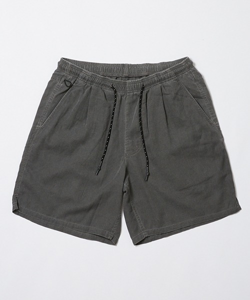 bal（バル）の「【2021春夏】WASHED FLANNEL  ELASTIC WAIST SHORT（その他パンツ・メンズ・ホワイト/チャコールグレー/ライトグレー/ブラック/サックスブルー・MEDIUM/LARGE/X-LARGE）」の16枚目の写真