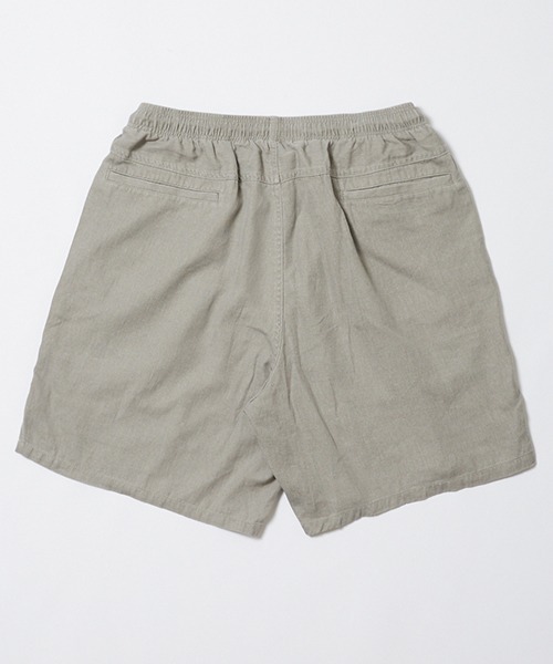 bal（バル）の「【2021春夏】WASHED FLANNEL  ELASTIC WAIST SHORT（その他パンツ・メンズ・ホワイト/チャコールグレー/ライトグレー/ブラック/サックスブルー・MEDIUM/LARGE/X-LARGE）」の19枚目の写真