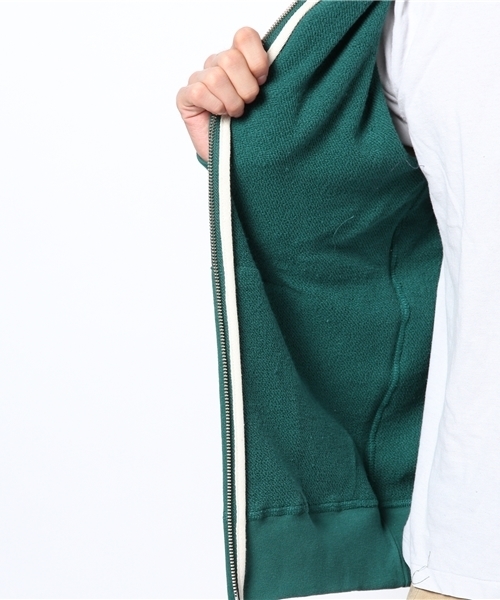 URBAN RESEARCH（アーバンリサーチ）の「UR トンプキンスウェットパーカー（パーカー・メンズ・グリーン/レッド/ネイビー/グレー・LARGE/MEDIUM）」の12枚目の写真