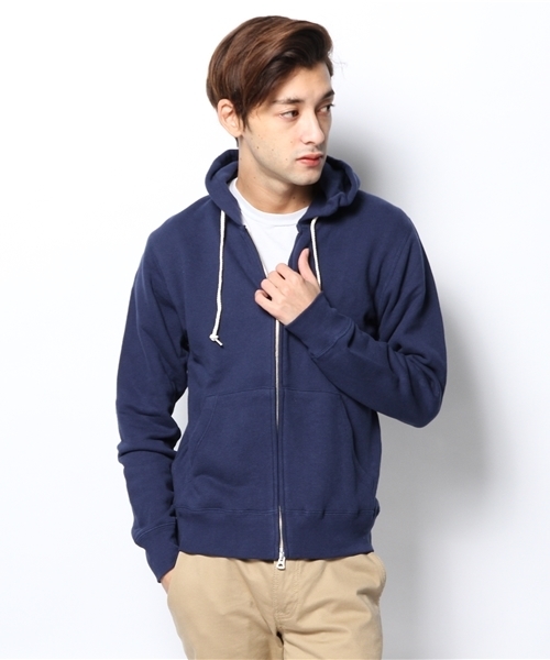 URBAN RESEARCH（アーバンリサーチ）の「UR トンプキンスウェットパーカー（パーカー・メンズ・グリーン/レッド/ネイビー/グレー・LARGE/MEDIUM）」の17枚目の写真