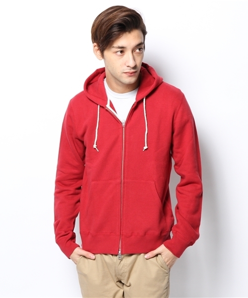 URBAN RESEARCH（アーバンリサーチ）の「UR トンプキンスウェットパーカー（パーカー・メンズ・グリーン/レッド/ネイビー/グレー・LARGE/MEDIUM）」の11枚目の写真