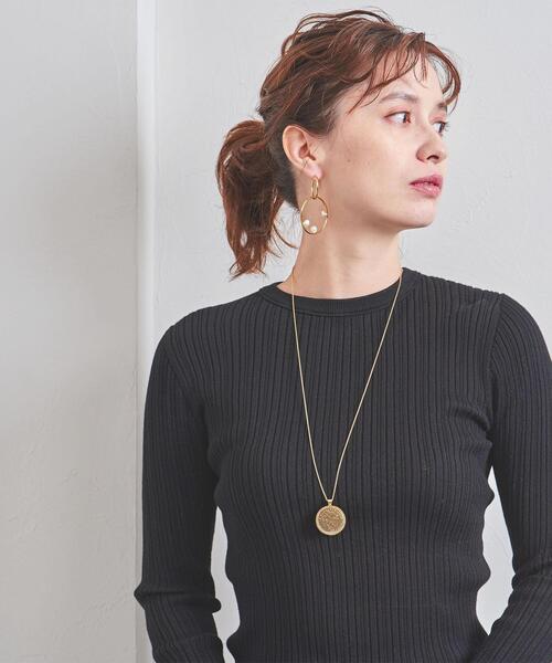 UNITED ARROWS（ユナイテッドアローズ）の「UWFM コインネックレス L（ネックレス・レディース・ゴールド・FREE）」の9枚目の写真