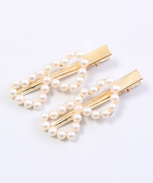 WC(ダブル シー)の「WC/【2点セット】ミニパールクリップ(ヘアピン・レディース・その他2/その他1・FREE)」の2枚目の写真