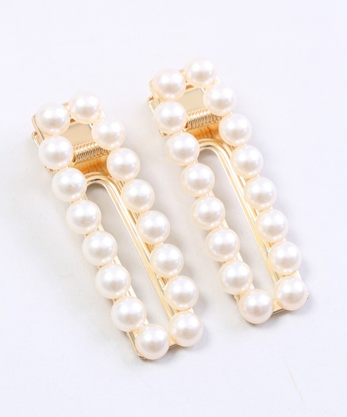 WC(ダブル シー)の「WC/【2点セット】ミニパールクリップ(ヘアピン・レディース・その他2/その他1・FREE)」の1枚目の写真