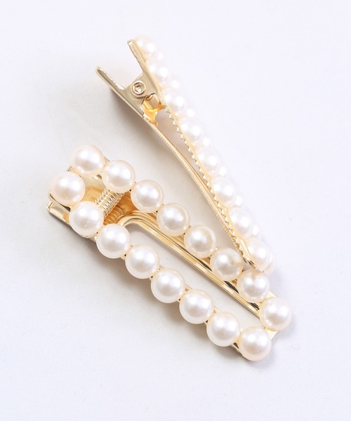 WC(ダブル シー)の「WC/【2点セット】ミニパールクリップ(ヘアピン・レディース・その他2/その他1・FREE)」の4枚目の写真