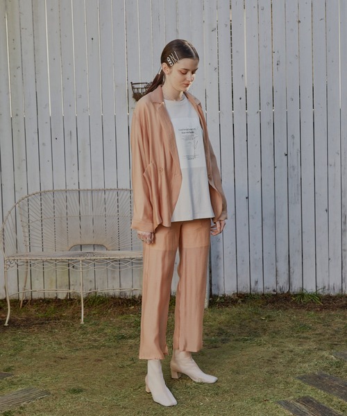 VANNIE U（ヴァニーユー）の「シアーシャーベットパンツ（ペチコート付き）（その他パンツ・レディース・オレンジ/ミント・FREE）」の22枚目の写真