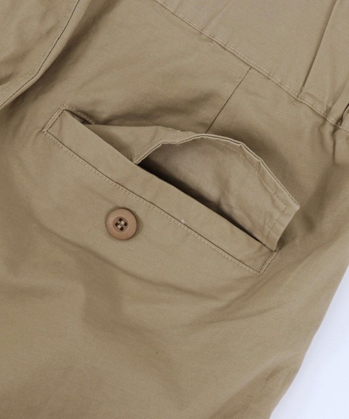 CAMBIO(カンビオ)の「mp8769- Stretch Light Twill Gurkha Shorts ショートパンツ(チノパンツ・メンズ・オリーブ/ベージュ・M/L)」の21枚目の写真