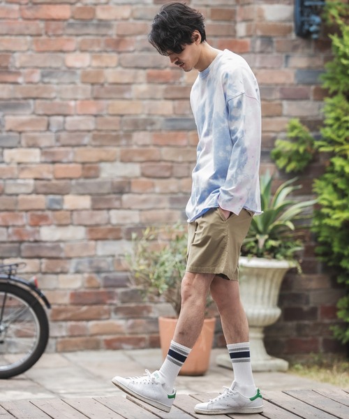 CAMBIO(カンビオ)の「mp8769- Stretch Light Twill Gurkha Shorts ショートパンツ(チノパンツ・メンズ・オリーブ/ベージュ・M/L)」の7枚目の写真