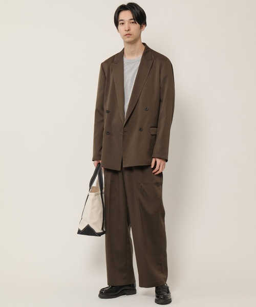 KASHIYAMA（カシヤマ）の「TECH-CHINO  ストレッチ4Bジャケット（テーラードジャケット・メンズ・ブラウン/ベージュ・マルチサイズ）」の11枚目の写真