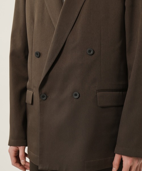 KASHIYAMA（カシヤマ）の「TECH-CHINO  ストレッチ4Bジャケット（テーラードジャケット・メンズ・ブラウン/ベージュ・マルチサイズ）」の10枚目の写真