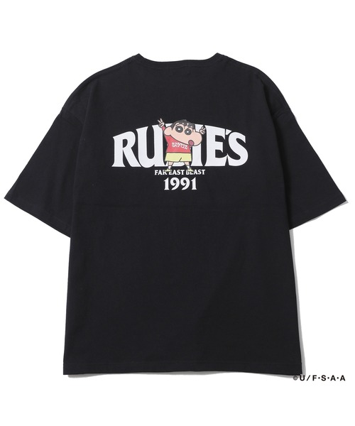 RUDIE'S(ルーディーズ)の「RUDIE'S x CRAYON SHINCHAN PEACE PKT-T / ルーディーズ × クレヨンしんちゃん ピース ポケット Tシャツ(Tシャツ/カットソー・メンズ・ブラック/ホワイト・L/XL/M/S)」の8枚目の写真