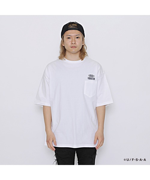 RUDIE'S(ルーディーズ)の「RUDIE'S x CRAYON SHINCHAN PEACE PKT-T / ルーディーズ × クレヨンしんちゃん ピース ポケット Tシャツ(Tシャツ/カットソー・メンズ・ブラック/ホワイト・L/XL/M/S)」の18枚目の写真
