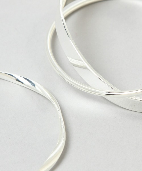 HARE（ハレ）の「２Pレイヤードバングル(HARE)（バングル/リストバンド・レディース・シルバー/ゴールド・FREE）」の7枚目の写真
