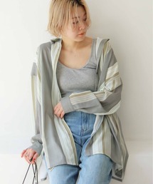 マルチストライプビッグシャツ